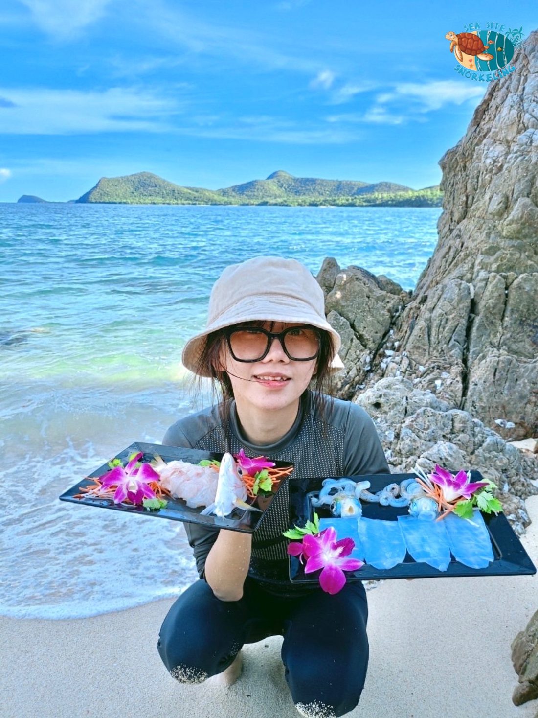 เกาะขาม & หาดทราย — ซีไซต์ ทราเวล แสมสาร