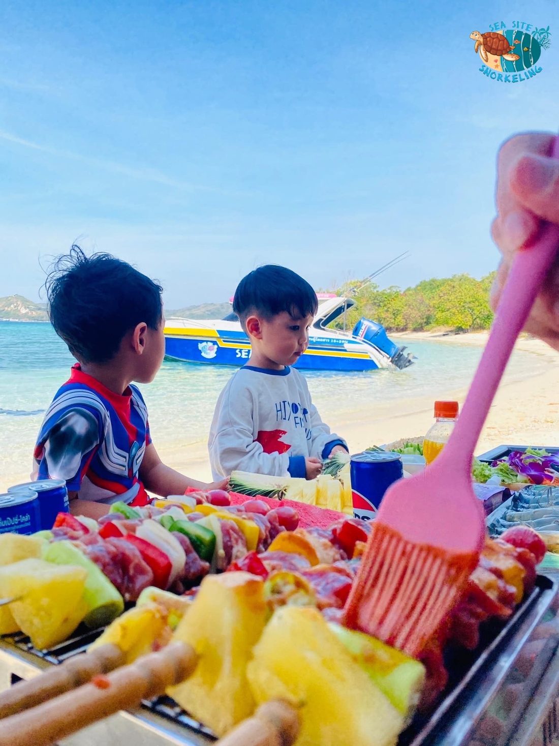 ปิกนิก ปิ้งย่าง — ซีไซต์ ทราเวล แสมสาร